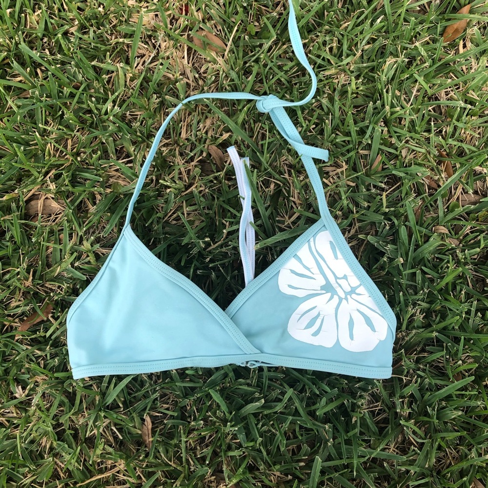 Gap light blue bikini top